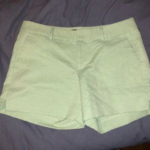 NWOT Banana Republic mint green shorts
